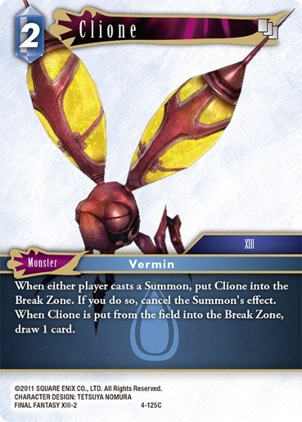 Image for Clione (4-125C) (Opus IV) (OP4) - Final Fantasy TCG