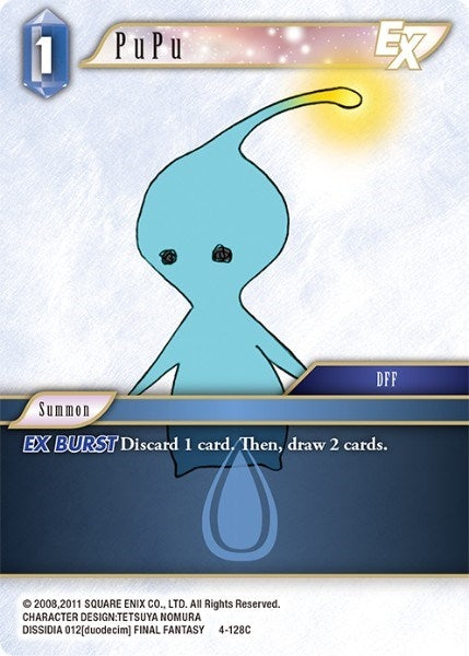 Image for PuPu EX (4-128C) (Opus IV) (OP4) - Final Fantasy TCG