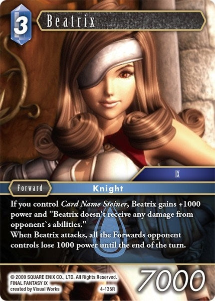 Image for Beatrix (4-135R) (Opus IV) (OP4) - Final Fantasy TCG