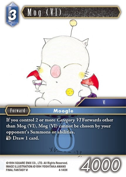 Image for Mog (VI) (4-140H) (Opus IV) (OP4) - Final Fantasy TCG