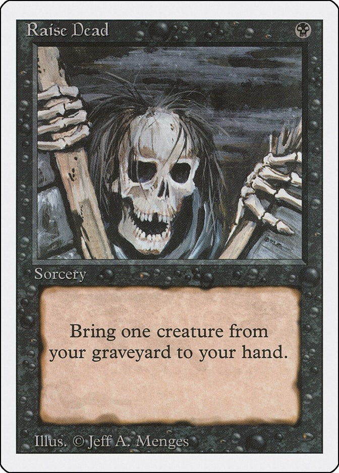 Image for Raise Dead (Revised Edition) (3ED) - Magic: The Gathering