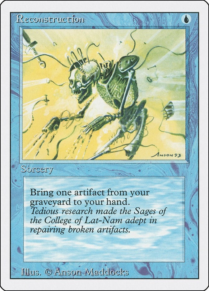 Image for Reconstruction (Revised Edition) (3ED) - Magic: The Gathering