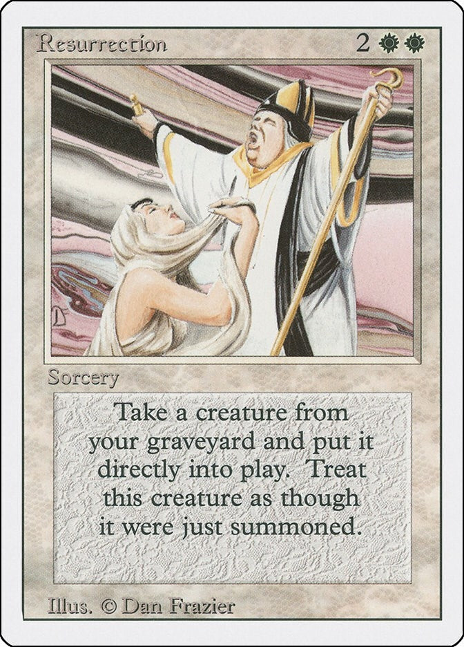 Image for Resurrection (Revised Edition) (3ED) - Magic: The Gathering