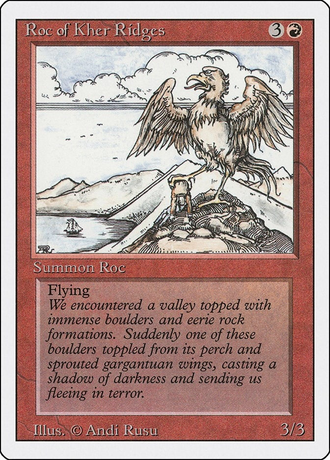 Image for Roc of Kher Ridges (Revised Edition) (3ED) - Magic: The Gathering