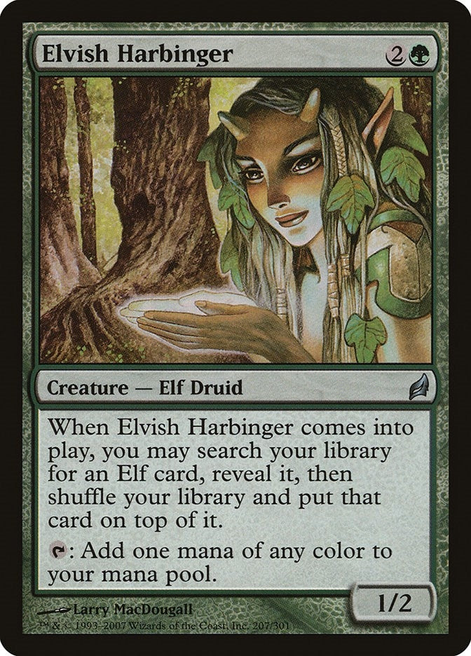 Image for Elvish Harbinger (207) (Lorwyn) (LRW) - Magic: The Gathering