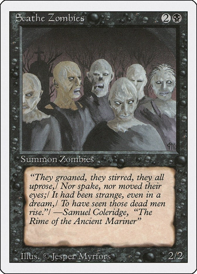 Image for Scathe Zombies (Revised Edition) (3ED) - Magic: The Gathering