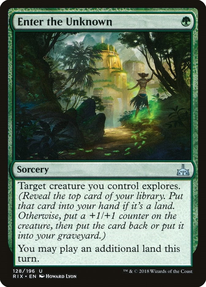 Enter the Unknown (128) (Rivals of Ixalan)