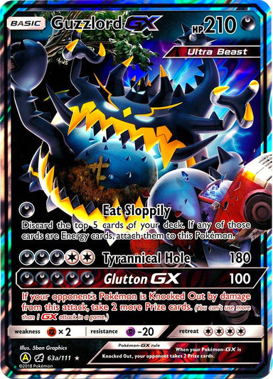 Image for Guzzlord GX - 63a/111 (063a/111) (Alternate Art Promos) (PR) - Pokemon