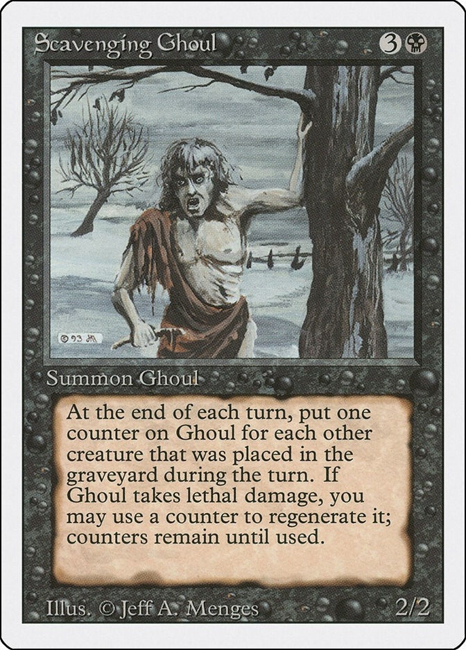 Image for Scavenging Ghoul (Revised Edition) (3ED) - Magic: The Gathering