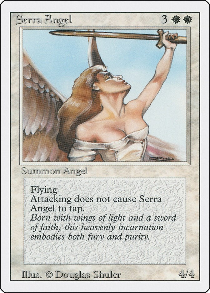 Image for Serra Angel (Revised Edition) (3ED) - Magic: The Gathering