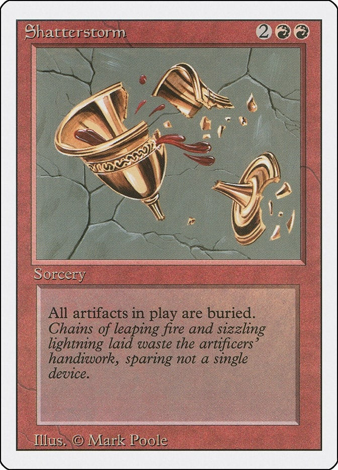 Image for Shatterstorm (Revised Edition) (3ED) - Magic: The Gathering