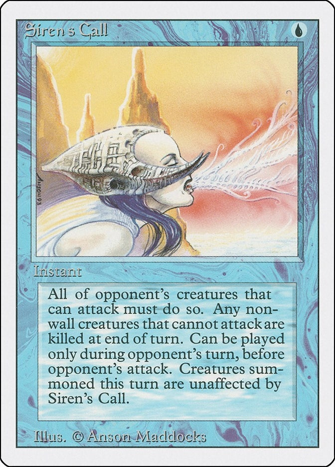 Image for Siren's Call (Revised Edition) (3ED) - Magic: The Gathering