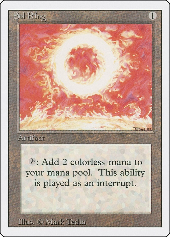 Image for Sol Ring (Revised Edition) (3ED) - Magic: The Gathering