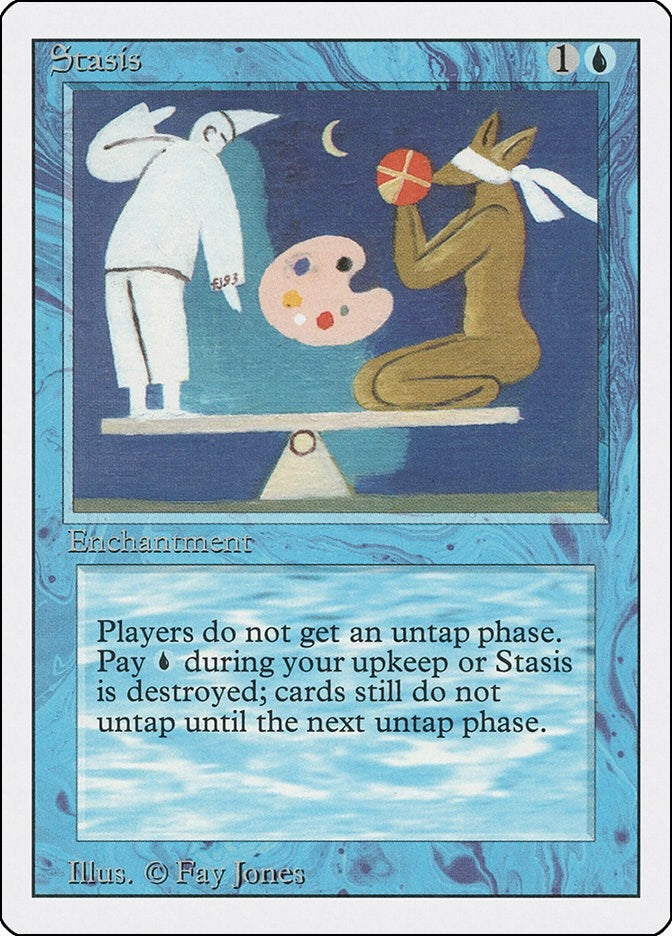 Image for Stasis (Revised Edition) (3ED) - Magic: The Gathering