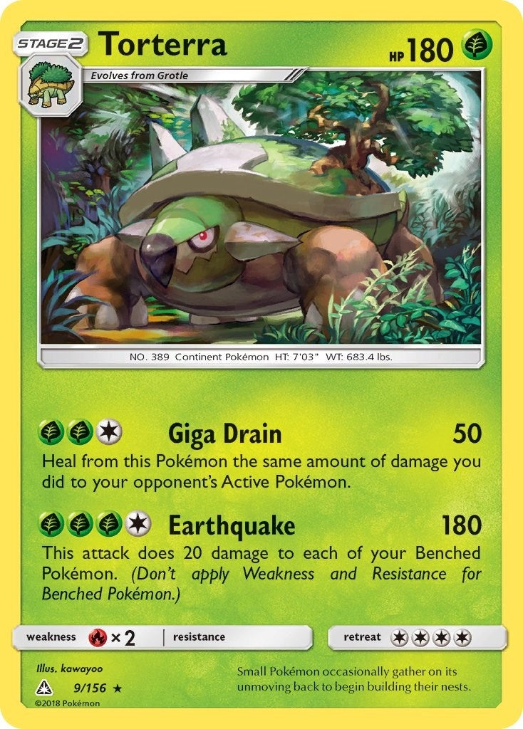 Torterra (9/156) (SM - Ultra Prism)