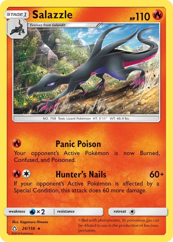 Salazzle (26/156) (SM - Ultra Prism)