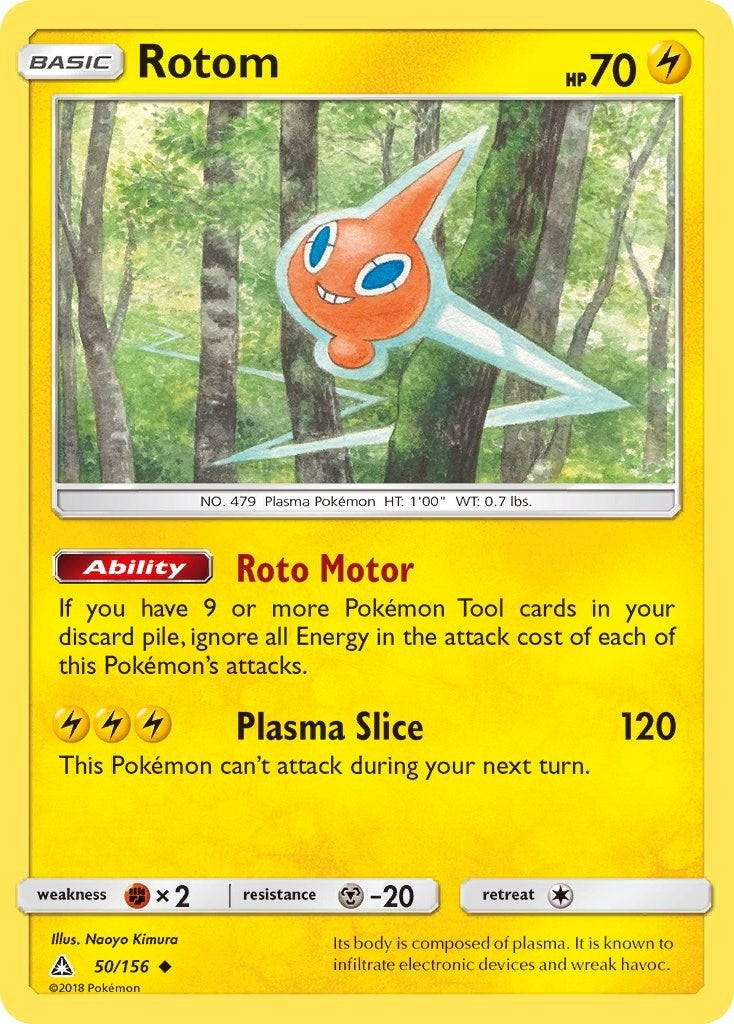 Rotom (50/156) (SM - Ultra Prism)