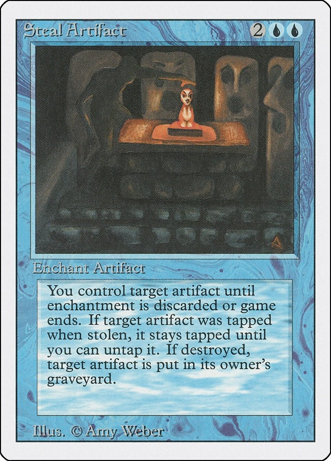 Image for Steal Artifact (Revised Edition) (3ED) - Magic: The Gathering
