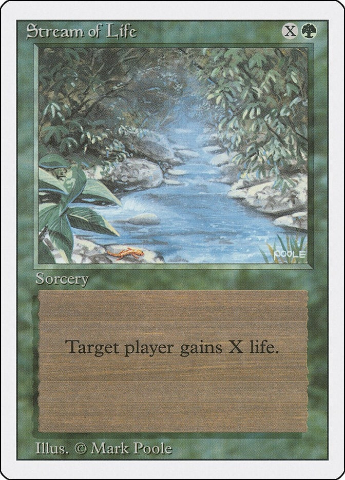 Image for Stream of Life (Revised Edition) (3ED) - Magic: The Gathering