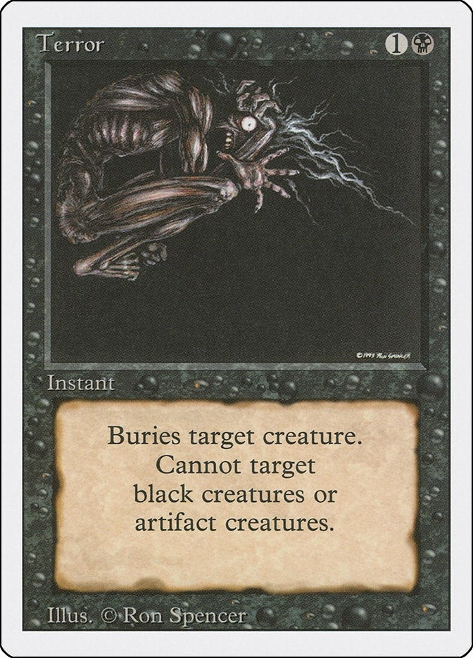 Image for Terror (Revised Edition) (3ED) - Magic: The Gathering