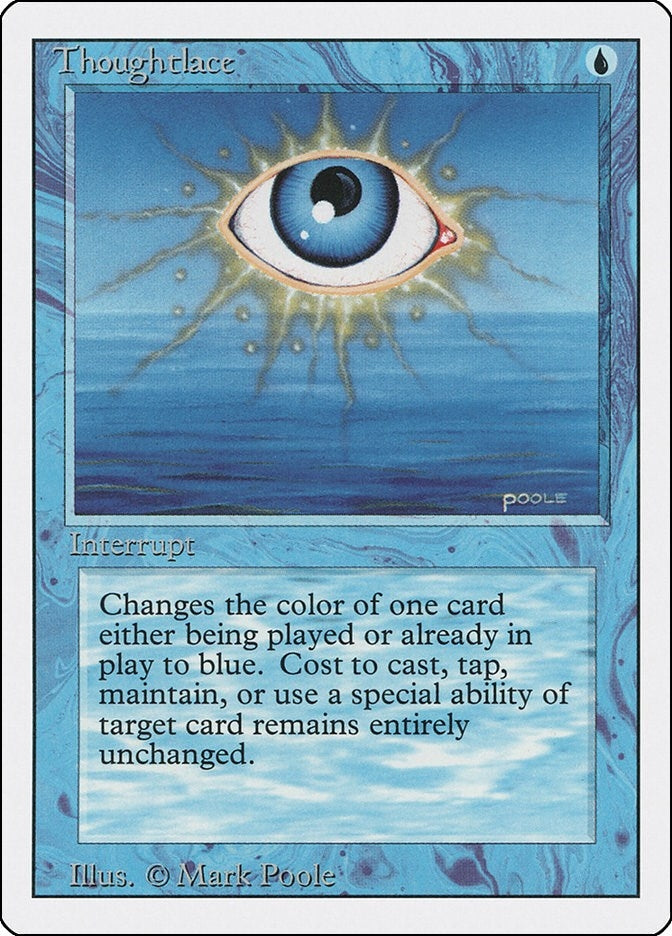 Image for Thoughtlace (Revised Edition) (3ED) - Magic: The Gathering