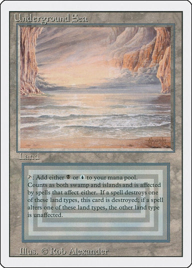 Image for Underground Sea (Revised Edition) - Magic: The Gathering