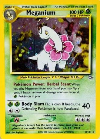 Meganium (10) (010/111) (Neo Genesis) (N1)