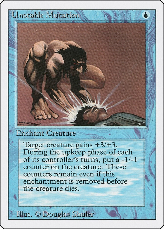 Image for Unstable Mutation (Revised Edition) (3ED) - Magic: The Gathering