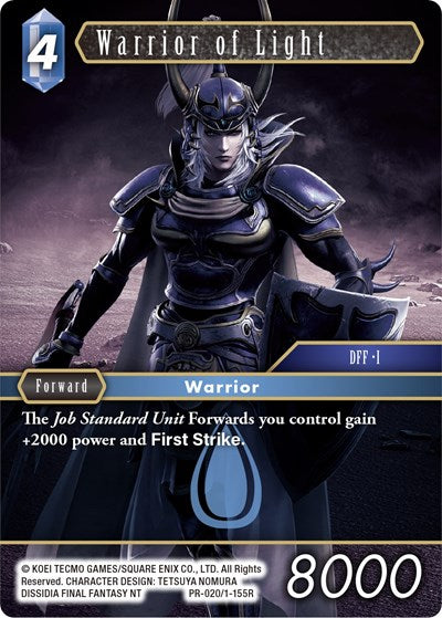 PR-020/1-155R - Warrior of Light (Water)