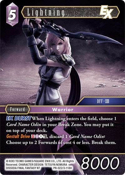 PR-022/3-118H - Lightning EX