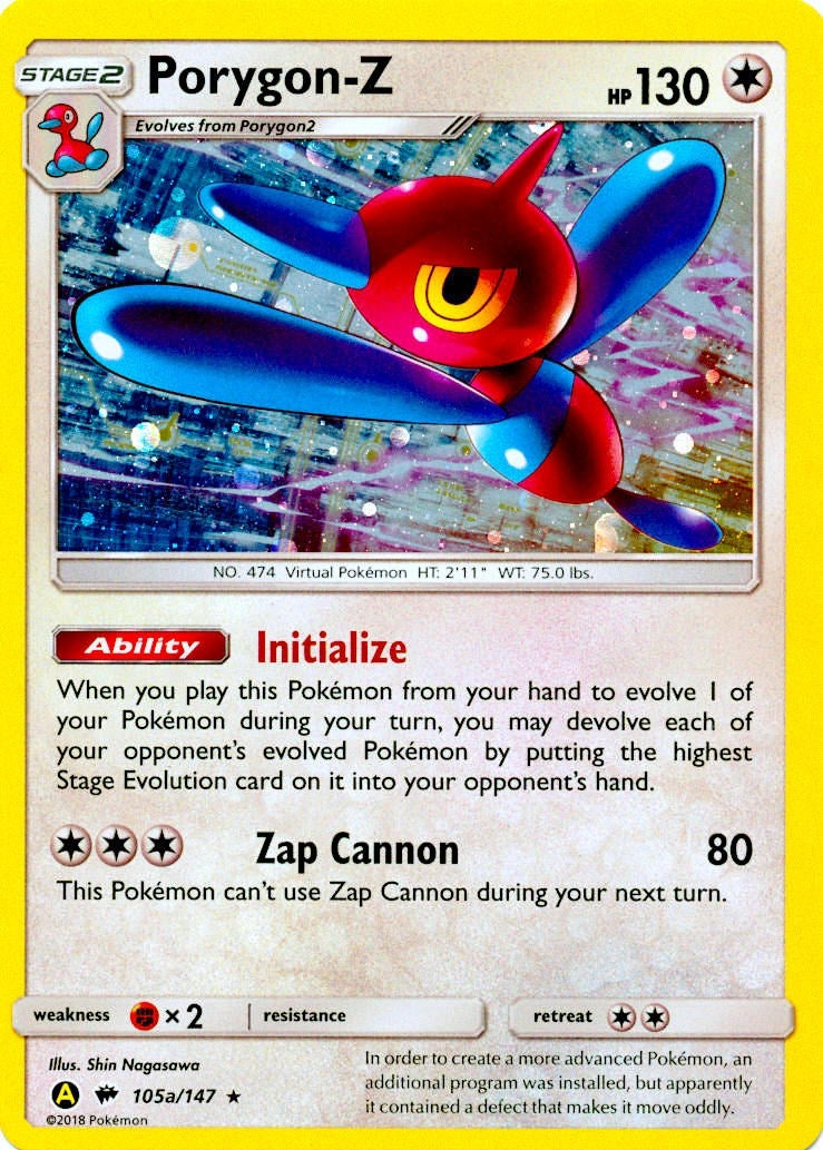 Image for Porygon-Z - 105a/147 (105a/147) (Alternate Art Promos) (PR) - Pokemon