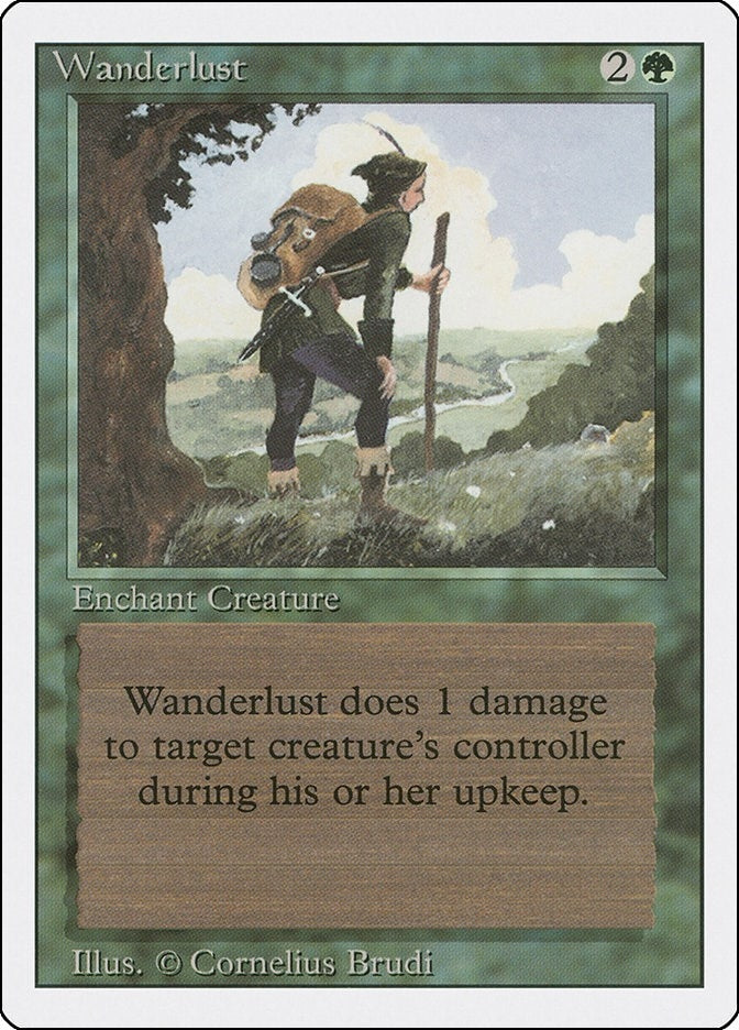 Image for Wanderlust (Revised Edition) (3ED) - Magic: The Gathering