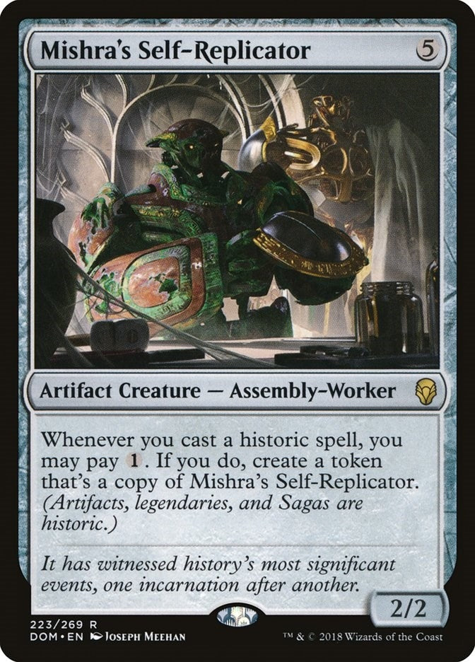 Image for Mishra's Self-Replicator (223) (Dominaria) (DOM) - Magic: The Gathering
