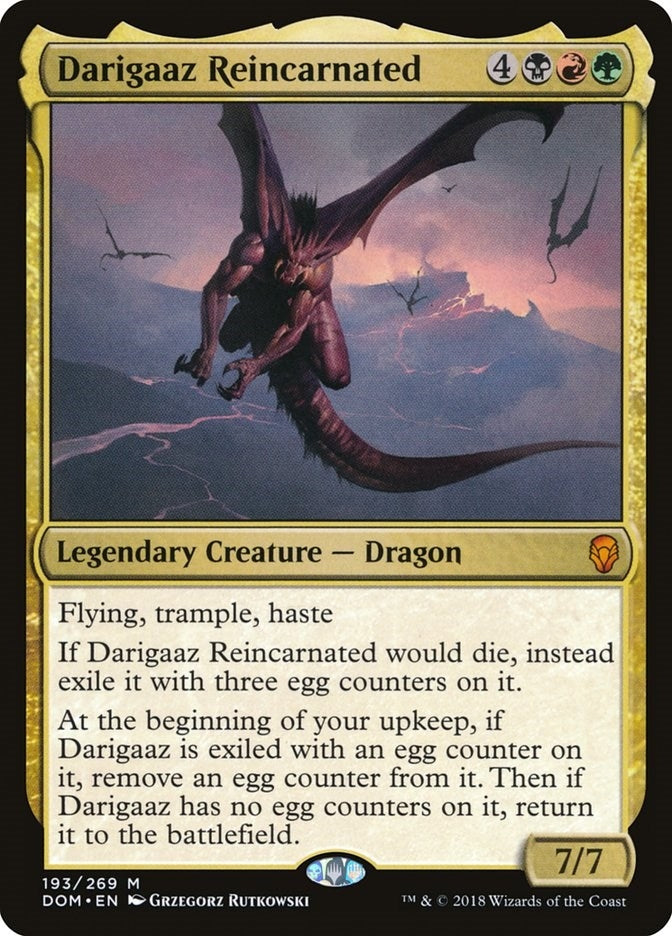 Image for Darigaaz Reincarnated (193) (Dominaria) (DOM) - Magic: The Gathering