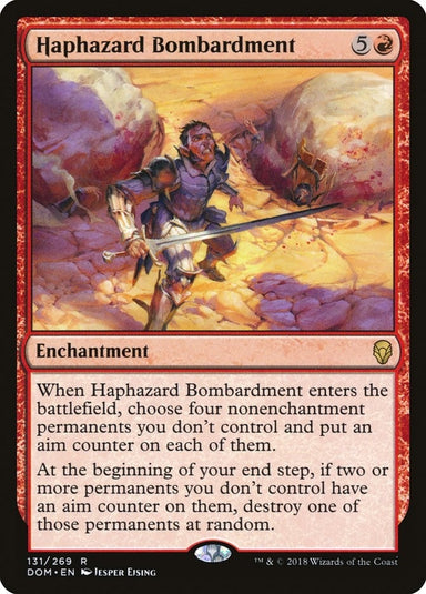 Image for Haphazard Bombardment (131) (DOM) - Magic: The Gathering