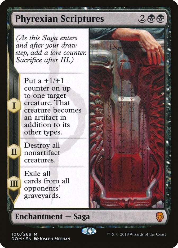 Image for Phyrexian Scriptures (100) (Dominaria) (DOM) - Magic: The Gathering
