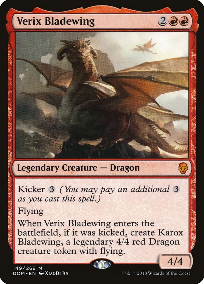 Image for Verix Bladewing (149) (Dominaria) (DOM) - Magic: The Gathering