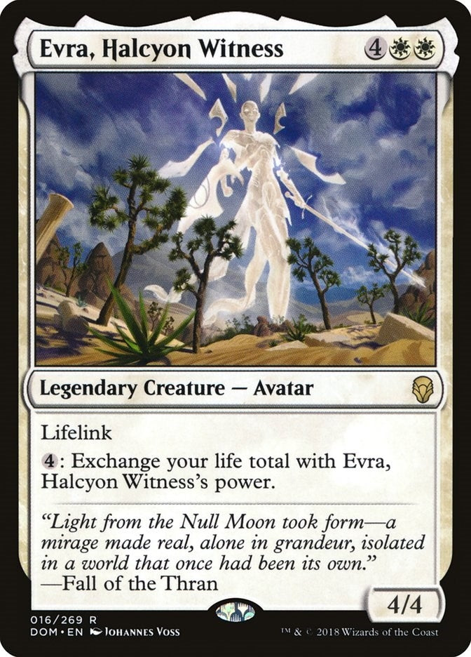 Image for Evra, Halcyon Witness (16) (Dominaria) (DOM) - Magic: The Gathering