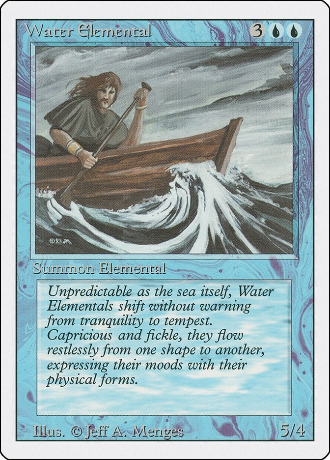 Image for Water Elemental (Revised Edition) (3ED) - Magic: The Gathering