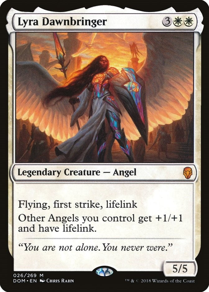 Image for Lyra Dawnbringer (26) (Dominaria) (DOM) - Magic: The Gathering
