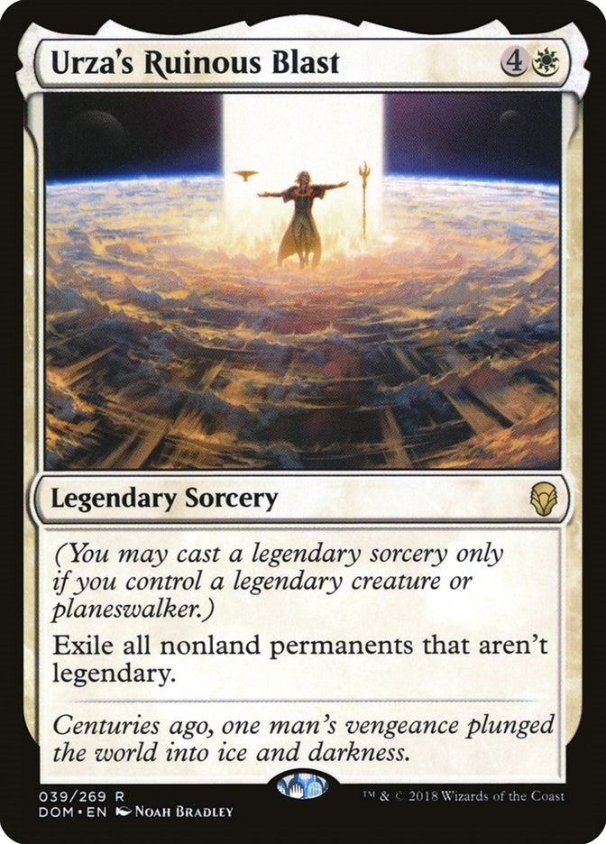 Image for Urza's Ruinous Blast (39) (Dominaria) (DOM) - Magic: The Gathering