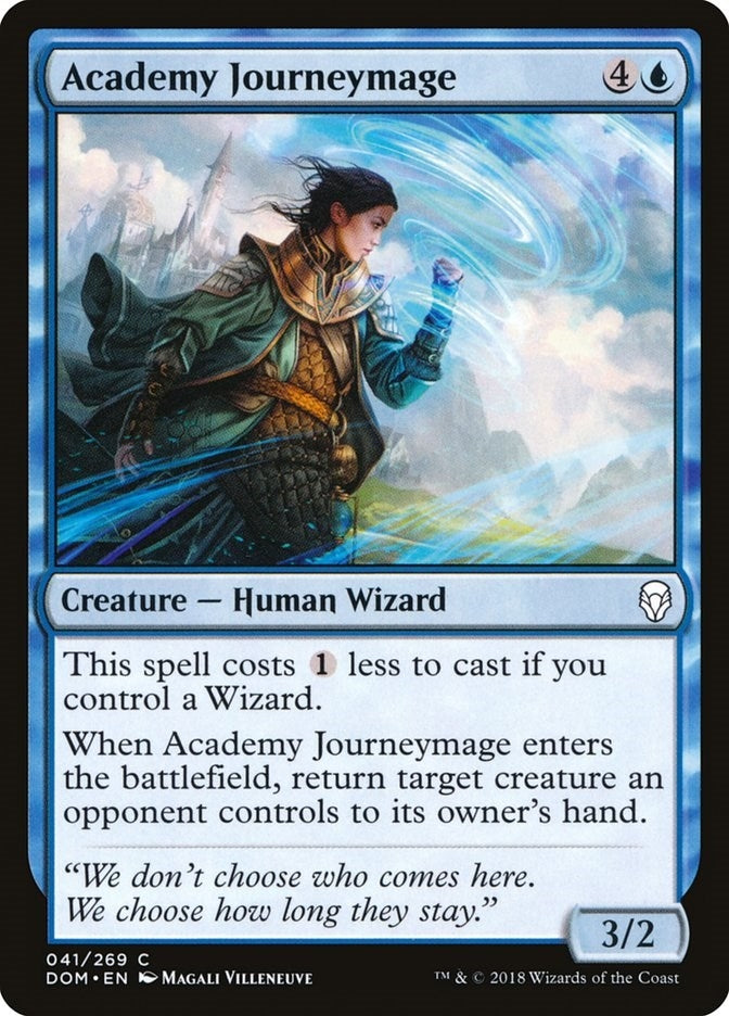 Image for Academy Journeymage (41) (Dominaria) (DOM) - Magic: The Gathering