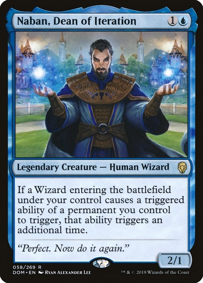 Image for Naban, Dean of Iteration (58) (Dominaria) (DOM) - Magic: The Gathering