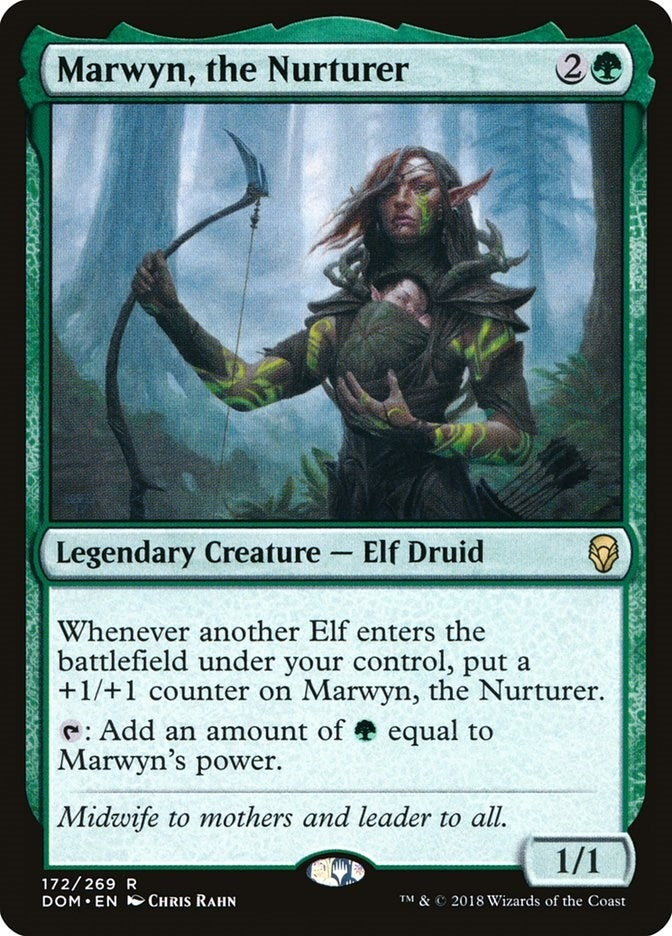 Image for Marwyn, the Nurturer (172) (Dominaria) (DOM) - Magic: The Gathering