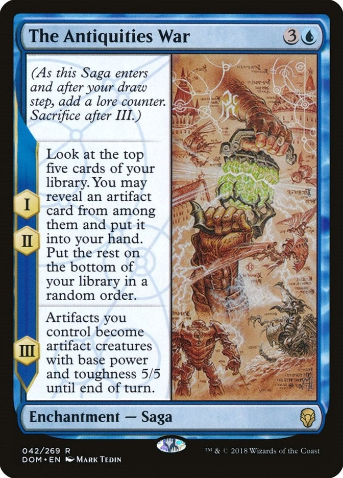 Image for The Antiquities War (42) (Dominaria) (DOM) - Magic: The Gathering