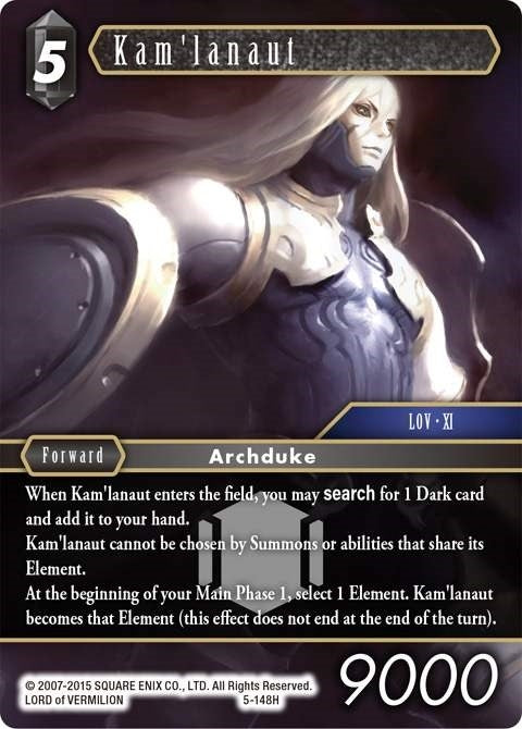 Image for Kam'lanaut (5-148H) (Opus V) (OP5) - Final Fantasy TCG