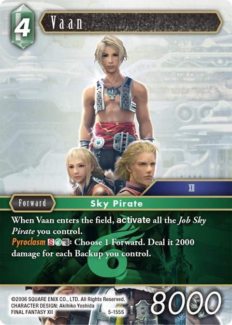 Image for Vaan (Starter) (5-155S) (Opus V) (OP5) - Final Fantasy TCG