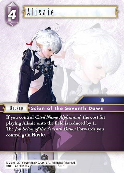 Image for Alisaie (5-161S) (Opus V) (OP5) - Final Fantasy TCG