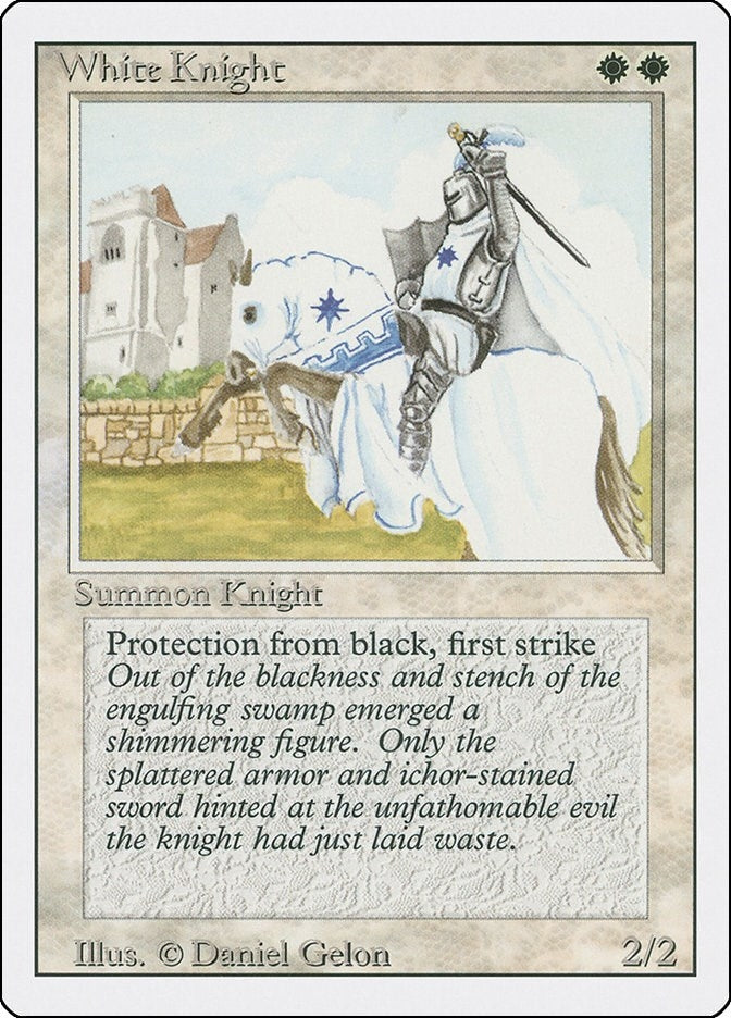Image for White Knight (Revised Edition) (3ED) - Magic: The Gathering