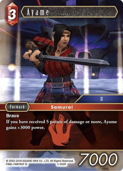 Image for Ayame (5-002R) (Opus V) (OP5) - Final Fantasy TCG